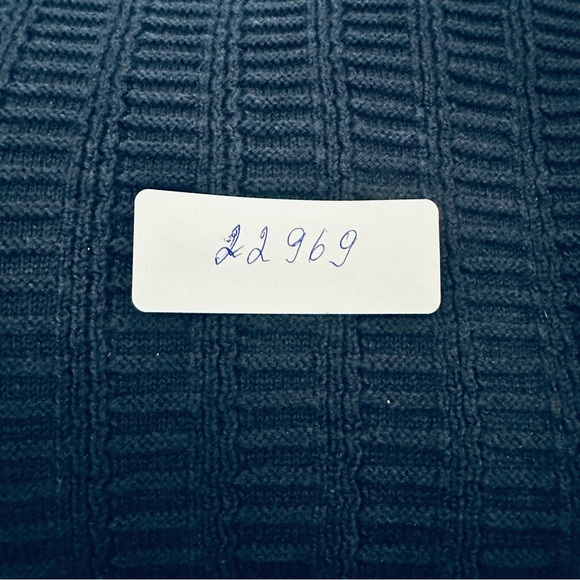 Ted‎ Baker London Mens Crewneck Sweater Size XL Blue Pullover Textured Knit - Picture 8 of 8
